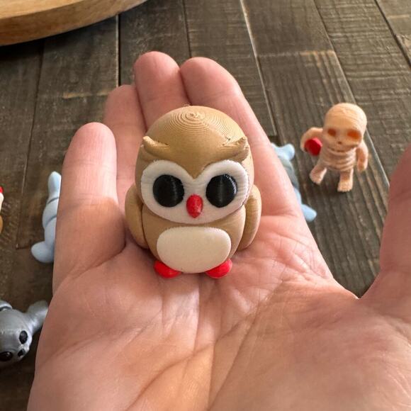 Mini Flexi Animals Choose Your 3D Printed Articulated Animal - Picture 9 of 10